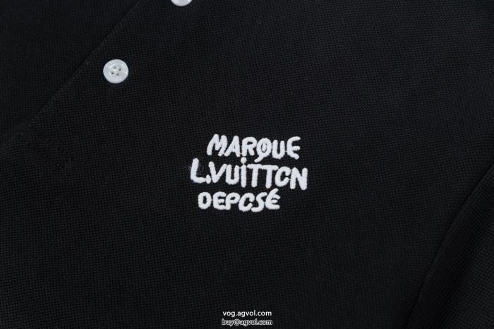 夏の必須アイテムを完売間近ブランド 偽物 激安 通販半袖poloTシャツLOUIS VUITTON_0_1