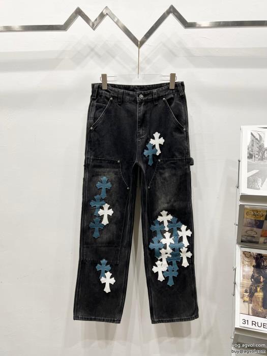 人気商品再入荷注目夏新作コピー ブランド 販売ジーンズクロムハーツ_1_0