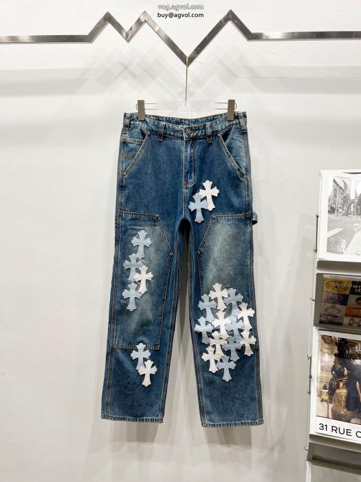人気商品再入荷注目夏新作コピー ブランド 販売ジーンズクロムハーツ_1_3