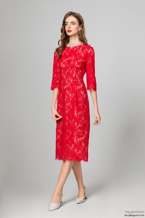 Dolce&Gabbanaコピー ブランドカワイイ雰囲気カワイイ雰囲気ワンピース_0_2