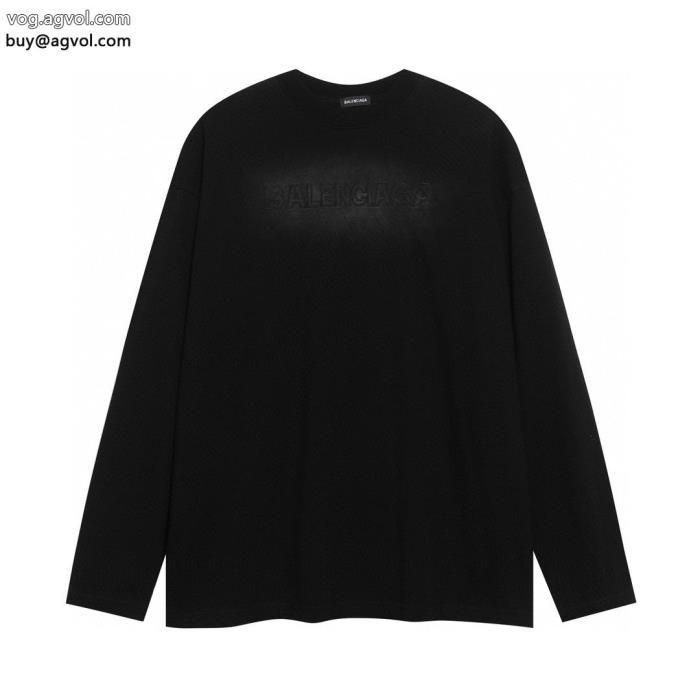 速達便発送完売前にスーパー コピー 通販 優良長袖Tシャツbalenciaga_0_0