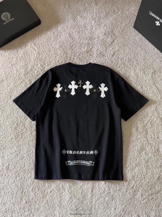 コピー ブランドCHROME HEARTS清潔感の高い新品夏に最強アイテム半袖Tシャツ_0_0