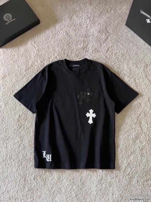 コピー ブランドCHROME HEARTS清潔感の高い新品夏に最強アイテム半袖Tシャツ_0_1