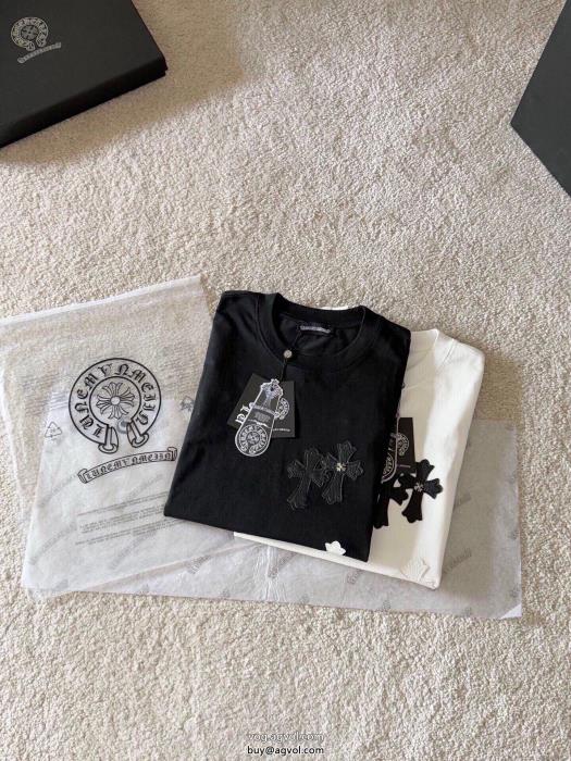 コピー ブランドCHROME HEARTS清潔感の高い新品夏に最強アイテム半袖Tシャツ_0_2