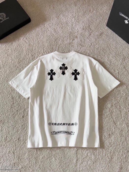 コピー ブランドCHROME HEARTS清潔感の高い新品夏に最強アイテム半袖Tシャツ_0_3