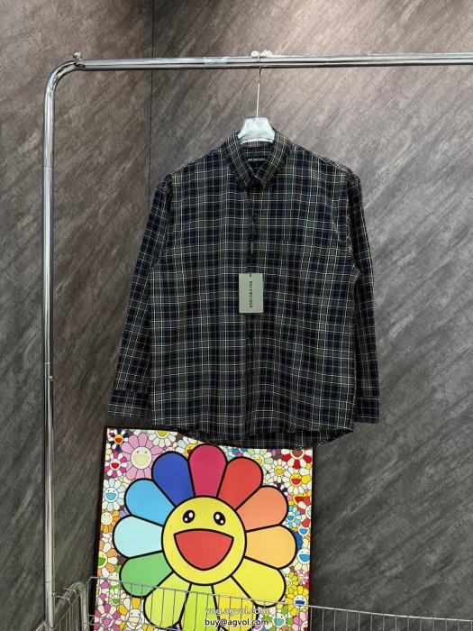 偽物 通販 カジュアルな雰囲気があり人気急上昇中balenciaga長袖シャツ_0_3
