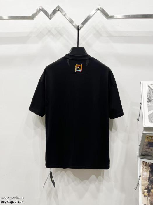 旬デザイン話題沸騰FENDI半袖Tシャツブランド 偽物 激安 通販_0_0