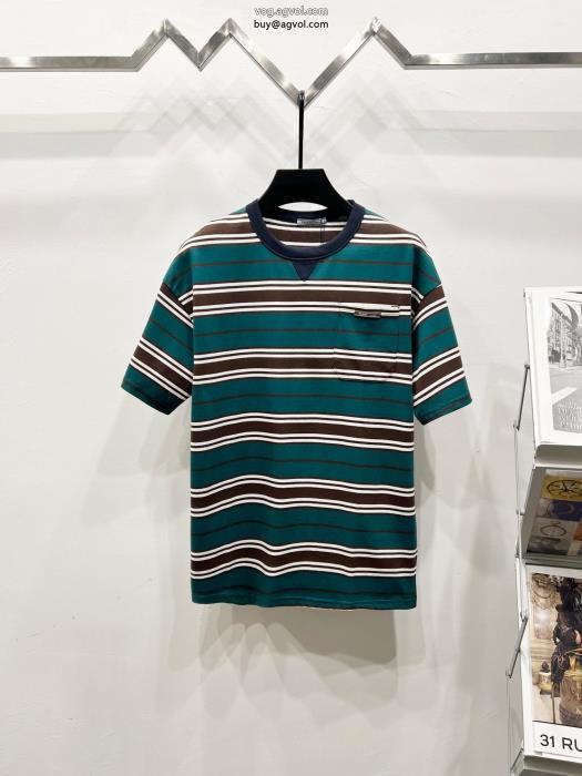 ブランド 激安半袖Tシャツプラダ25ss洗練デザイン自分へのご褒美_0_0