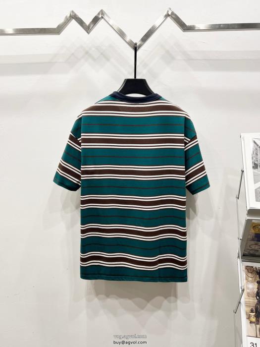 ブランド 激安半袖Tシャツプラダ25ss洗練デザイン自分へのご褒美_0_1