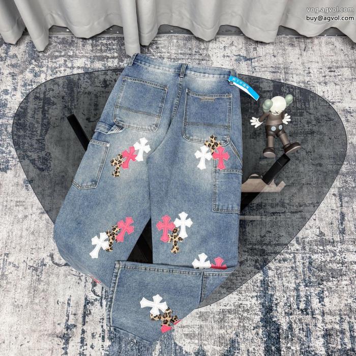 新作限定　人気沸騰中韓国の人気コピー 商品 販売ジーンズCHROME HEARTS_0_1