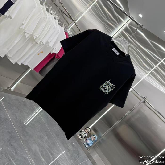 LOEWEブランド コピー 着払いきれいめな印象激安大低価半袖Tシャツ_0_1