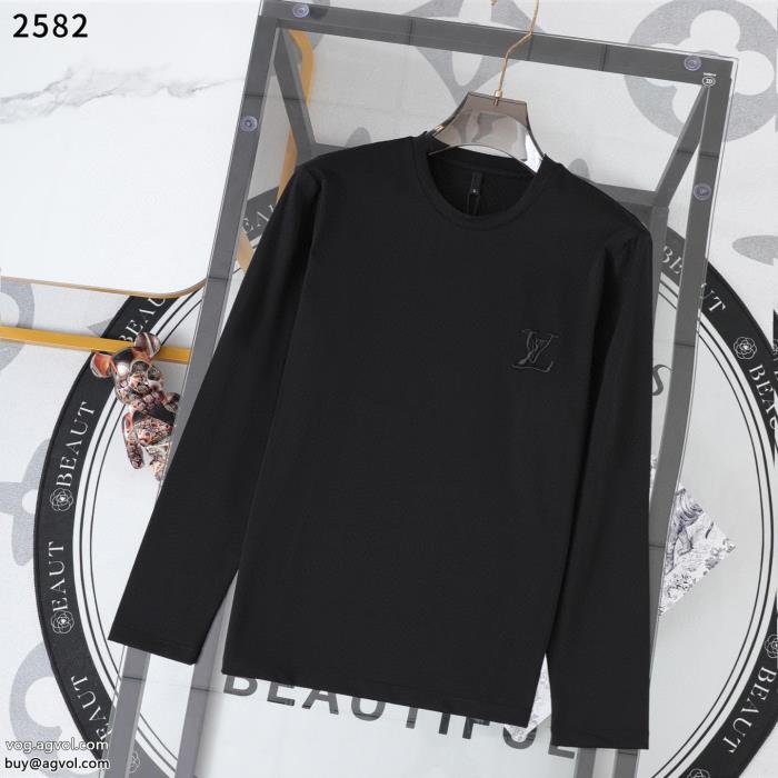 長袖TシャツLOUIS VUITTON個性的なデザインSS25残り僅コピー 通販_0_2