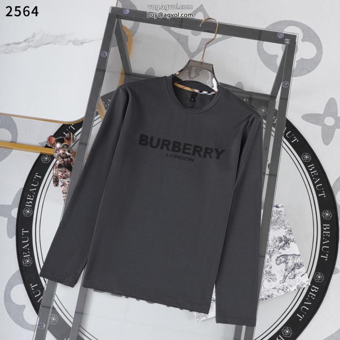 SS25カッコいい 2025年春限定 永遠の定番バーバリー長袖Tシャツコピー ブランド 通販_0_1