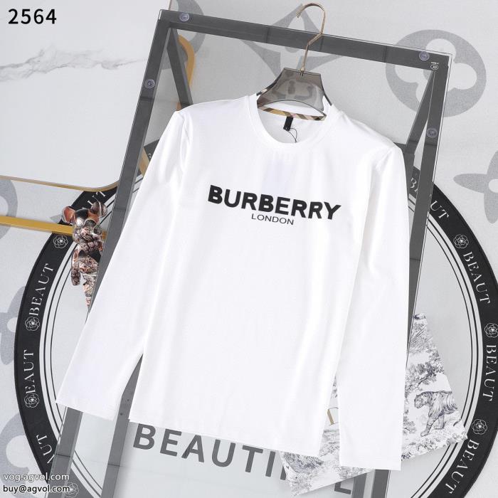 SS25カッコいい 2025年春限定 永遠の定番バーバリー長袖Tシャツコピー ブランド 通販_0_3