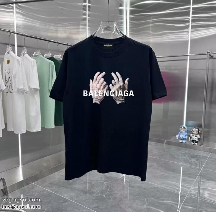 balenciaga華やかな印象上品カジュアルな雰囲気にブランド 品 スーパー コピー半袖Tシャツ_0_3
