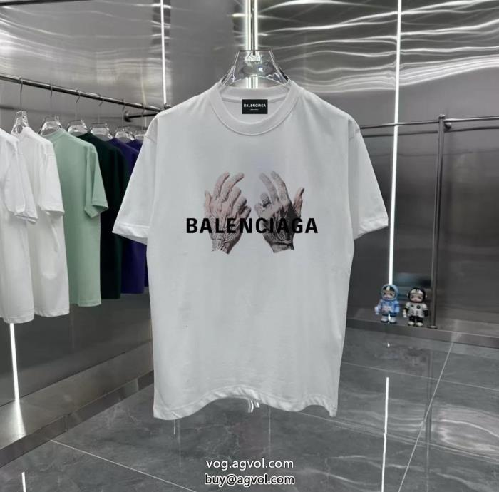 balenciaga華やかな印象上品カジュアルな雰囲気にブランド 品 スーパー コピー半袖Tシャツ_0_4