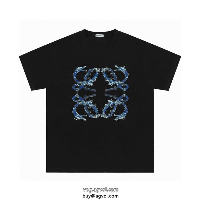 限定SALEアイドル着用ロエベブランド 偽物 通販半袖Tシャツ_0_2