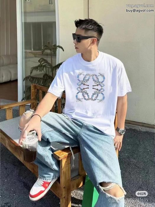 限定SALEアイドル着用ロエベブランド 偽物 通販半袖Tシャツ_0_4