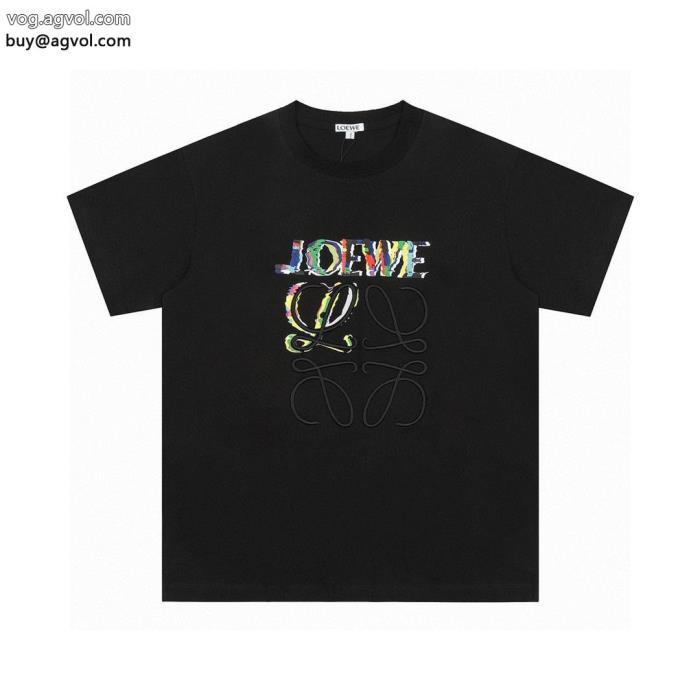 2025のトレンドアイテム高品質素材半袖TシャツLOEWEブランド 品 スーパー コピー_0_0