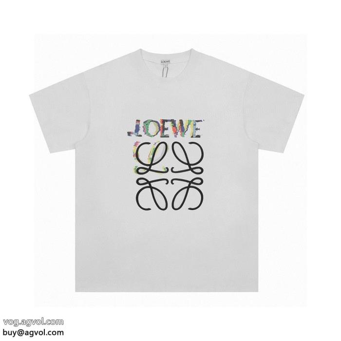 2025のトレンドアイテム高品質素材半袖TシャツLOEWEブランド 品 スーパー コピー_0_1