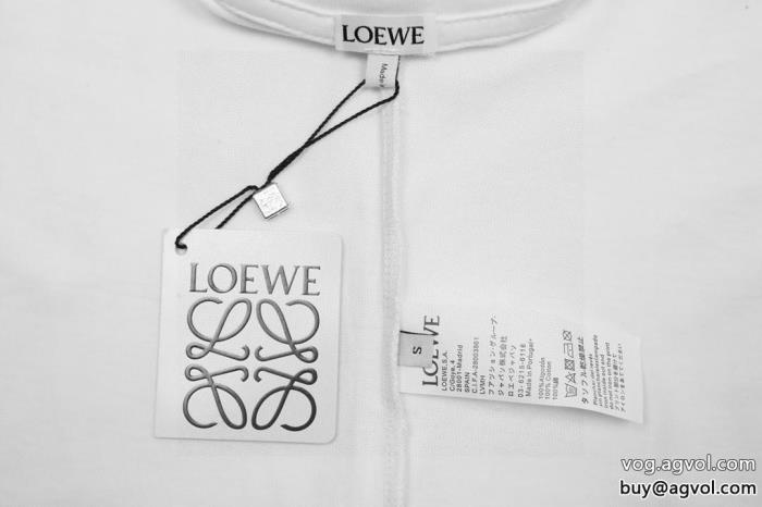 2025のトレンドアイテム高品質素材半袖TシャツLOEWEブランド 品 スーパー コピー_0_2