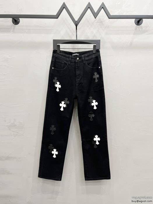 全体的に調和のある在庫処分SALEジーンズブランド 通販 激安CHROME HEARTS_0_4