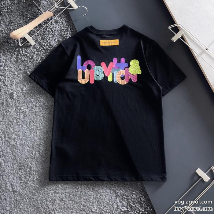 ブランド 偽物 激安 通販2025の新作優しい肌触りルイ ヴィトン半袖Tシャツ_0_4