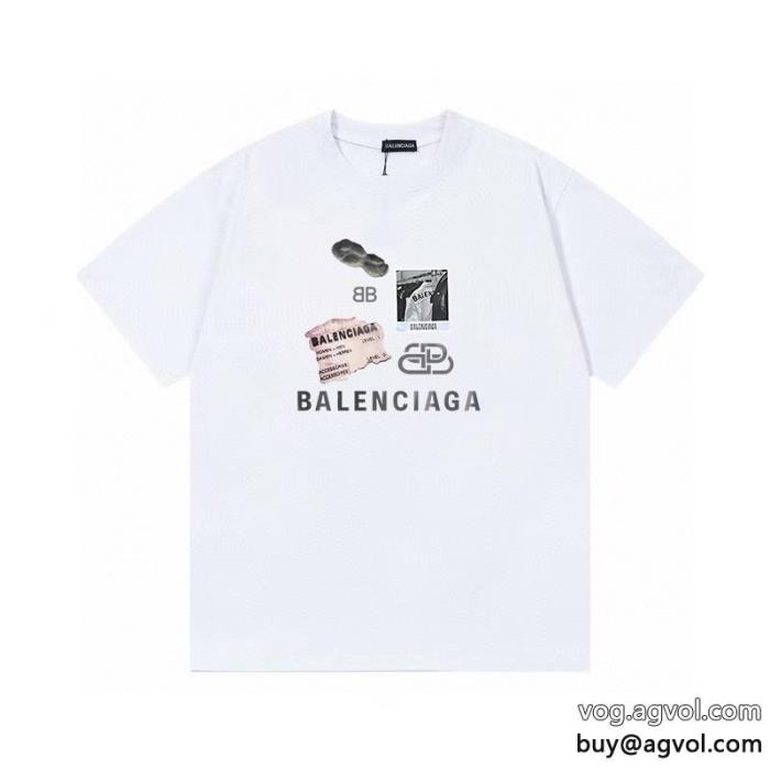 キュートな印象最新とても可愛いブランド 偽物 激安 通販balenciaga半袖Tシャツ_0_2
