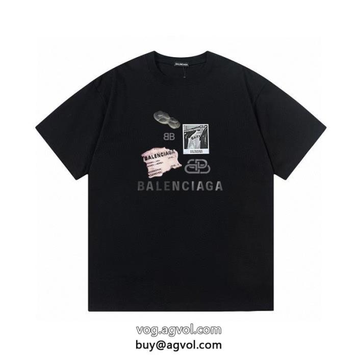 キュートな印象最新とても可愛いブランド 偽物 激安 通販balenciaga半袖Tシャツ_0_3