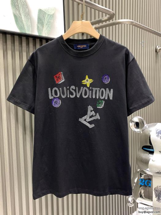 限定生産品セール価格半袖TシャツLOUIS VUITTONブランド 偽物_0_2