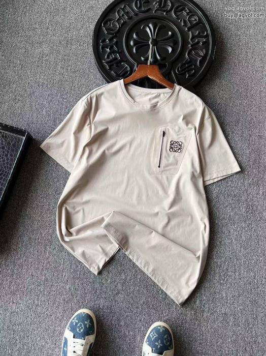 偽 ブランド ギフト最適期間限定SS25注目スタイルLOEWE半袖Tシャツ_0_1
