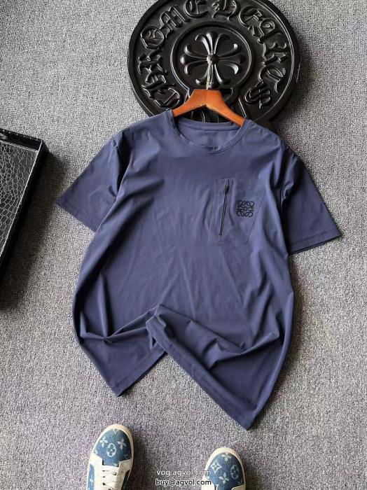 偽 ブランド ギフト最適期間限定SS25注目スタイルLOEWE半袖Tシャツ_0_3