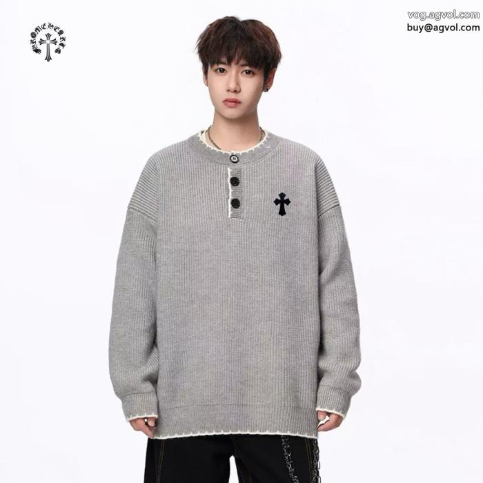 セーターコピー 商品 ブランド韓国ファッション夏限定クロムハーツ_0_3