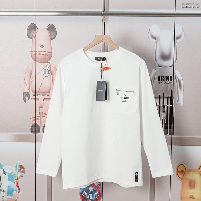フェンディコピー 品 販売今年もトレンド国内希少！大人気長袖Tシャツ_0_3
