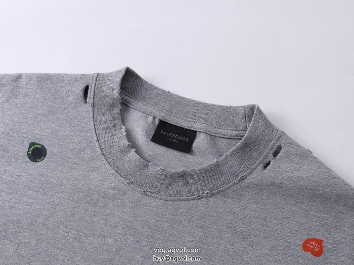コピー 商品 ブランド半袖Tシャツ即完売ロゴが美しいbalenciaga_0_2