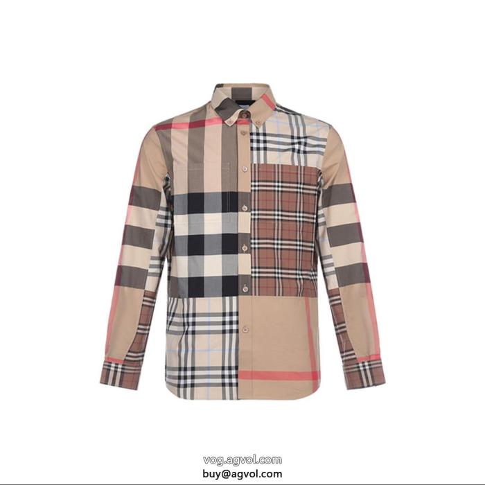 長袖シャツ話題沸騰毎日に上質を BURBERRYブランド スーパー コピー_0_1
