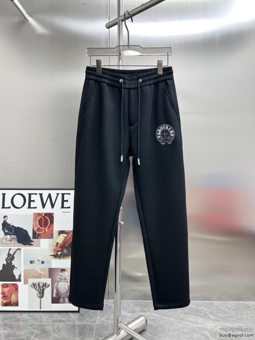 限定モデル人気新作　ロゴ入りブランド 偽物 通販スラックスCHROME HEARTS_0_2