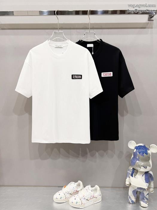半袖Tシャツ清潔感の高い新品韓国ファッションディオール偽物 通販 _0_1