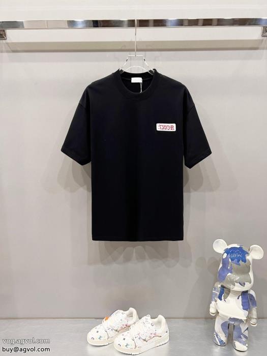 半袖Tシャツ清潔感の高い新品韓国ファッションディオール偽物 通販 _0_3