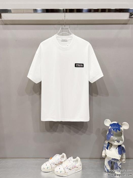 半袖Tシャツ清潔感の高い新品韓国ファッションディオール偽物 通販 _0_4