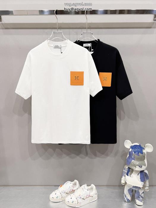 新着2025セール視線を集めてブランド コピー 通販半袖TシャツHERMES_0_0