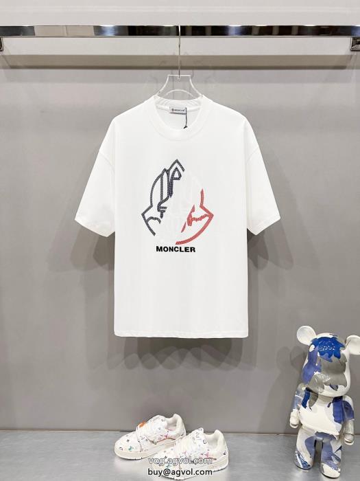 完売必至2025で人気の限定新作偽 ブランド MONCLER半袖Tシャツ_0_3