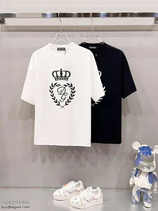 偽物 ブランド ショップコスパ最強数量限定☆2025SSDolce&Gabbana半袖Tシャツ_0_1