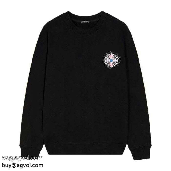 パーカー偽物 ブランド 販売CHROME HEARTS軽やかな印象25ss 異素材_0_1