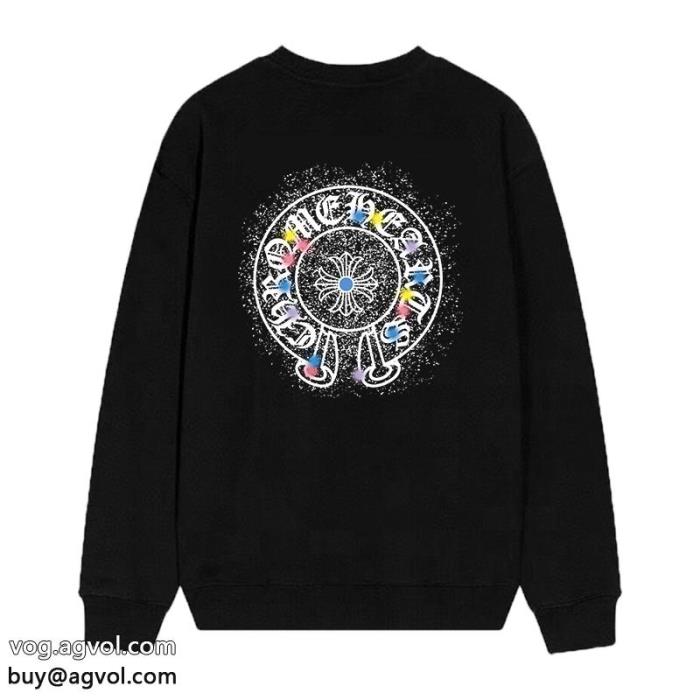 パーカー偽物 ブランド 販売CHROME HEARTS軽やかな印象25ss 異素材_0_3