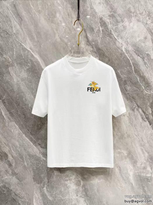 FENDIブランド コピー 品限定生産品早い者勝ち半袖Tシャツ_0_3