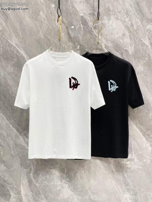 オフィスファッション2025新作新品偽 ブランドDIOR半袖Tシャツ_0_0
