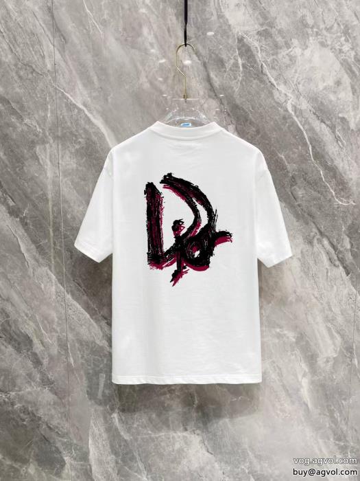 オフィスファッション2025新作新品偽 ブランドDIOR半袖Tシャツ_0_1