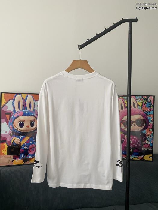 偽 ブランド 販売balenciaga使い勝手のよさが魅力2025新作新品長袖Tシャツ_0_3