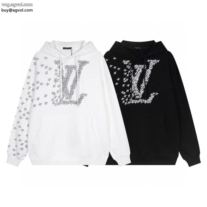 清涼感肌触りの着心地が良く パーカーブランド フェイクLOUIS VUITTON_0_1